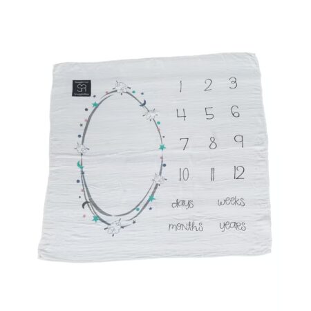 The Kiddie Company SnuggleRoo Milestone Blanket