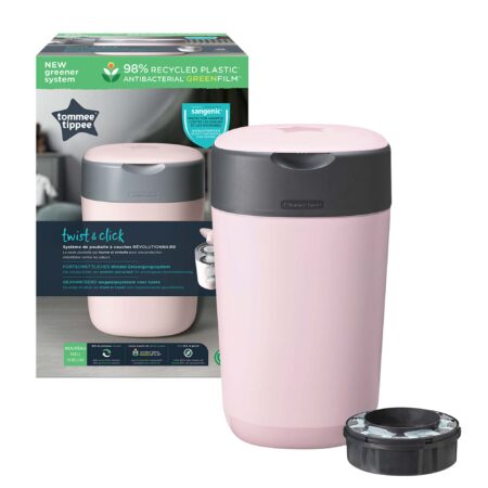 The Kiddie Company Sangenic Twist & Click Tub Pink