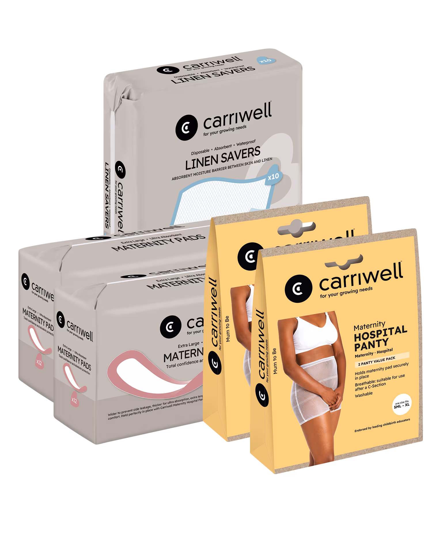 The Kiddie Company Carriwell Hospital Readiness Pack Regular